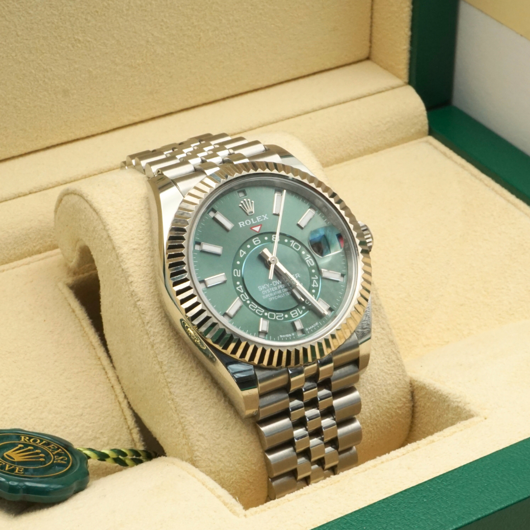 Rolex Sky-Dweller 336934 Mint Green Dial Jubilee 2024