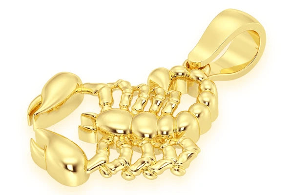 Erkals Jewellers Scorpion Solid Pendant 18K Gold