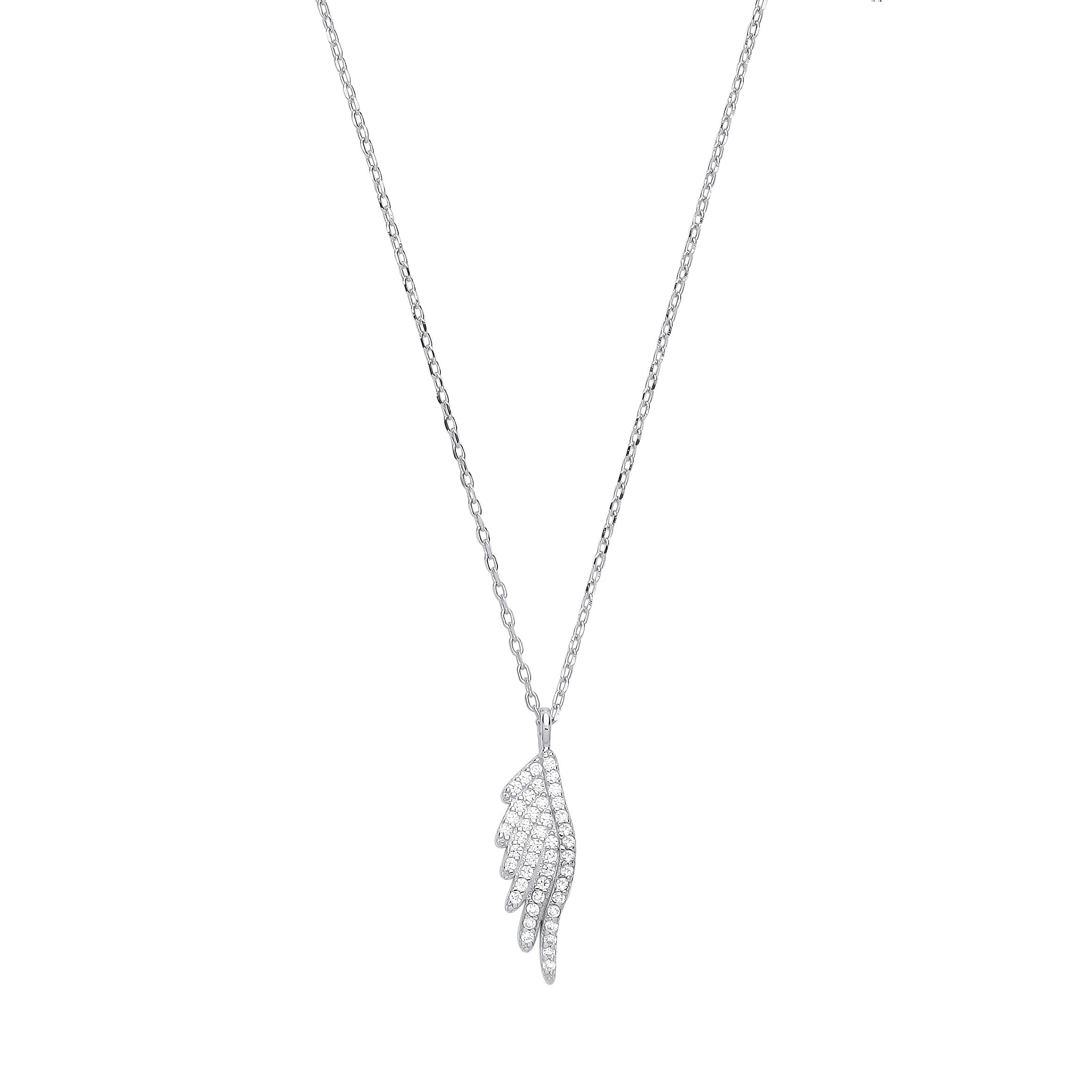 Silver Angel Wing 16" Necklace/Ladies Bracelet