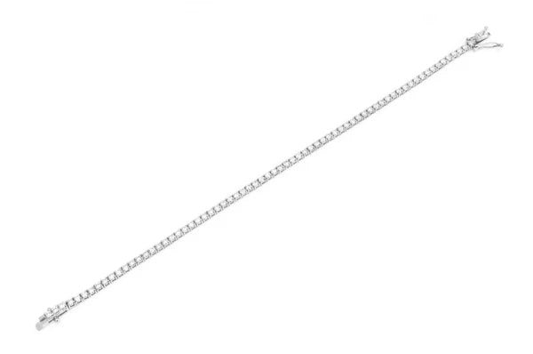Erkals Jewellers 5pt Prong Set Diamond Tennis Bracelet 18K Gold 3.00ctw