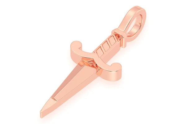 Erkals Jewellers Dagger Pendant 18K Gold