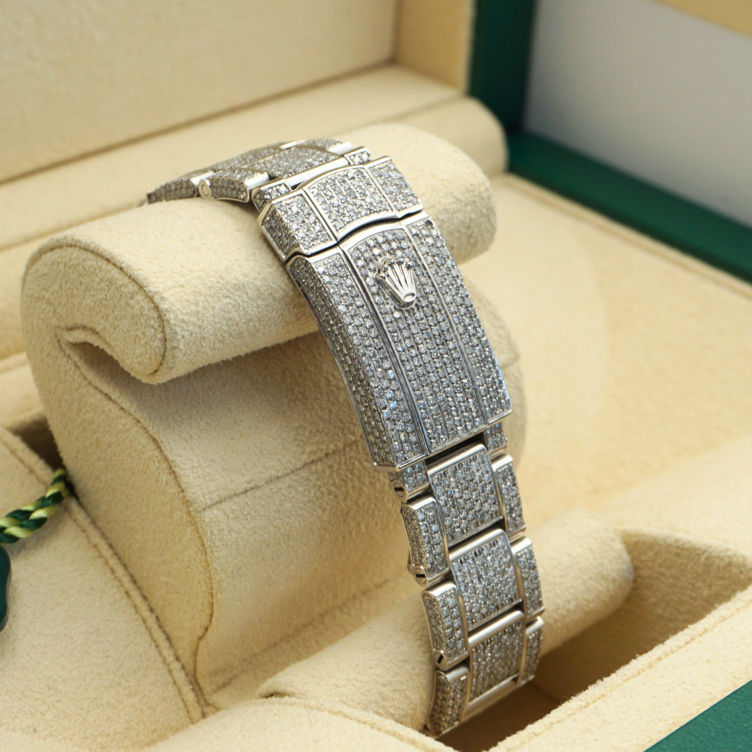 Rolex Datejust 41 126300 HoneyComb Diamond Baguette Dial 2024