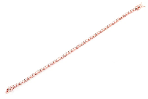 Erkals Jewellers 10pt Crown Set Diamond Bracelet 18K Gold 4.50ctw