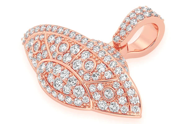 Erkals Jewellers UFO Diamond Pendant 18K Gold 1.25ctw