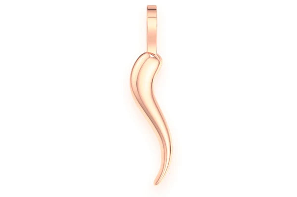 Erkals Jewellers Italian Horn Pendant 18K Gold