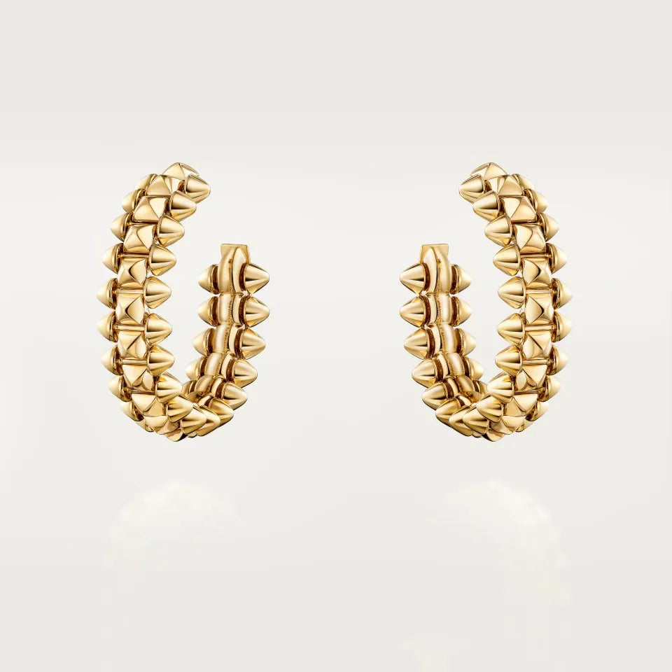 Cartier Clash Small Earrings 18K Yellow Gold