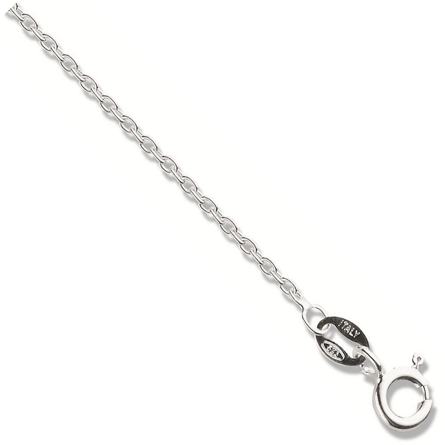 Silver 1.6mm Rolo Chain