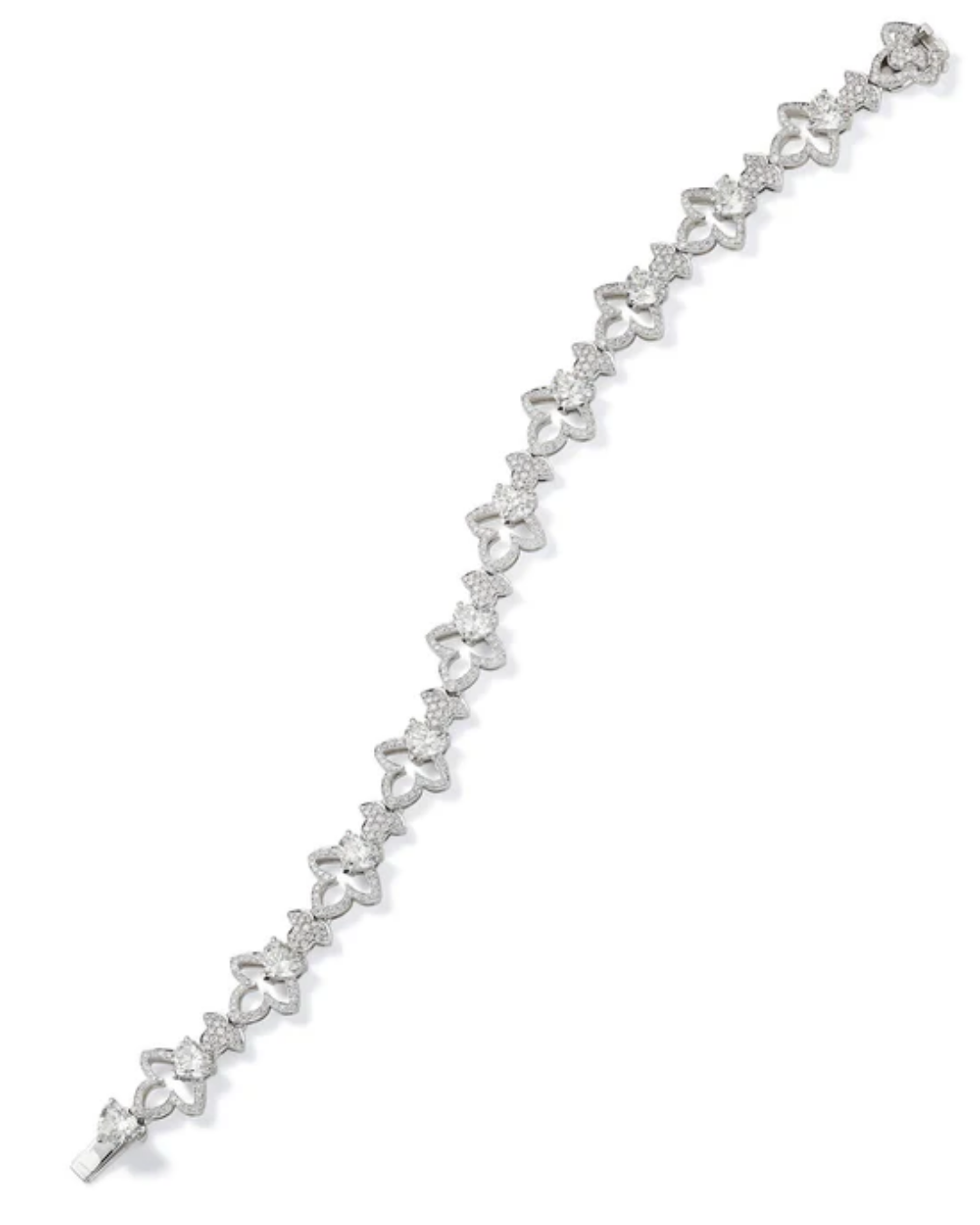 Secret Garden Diamond Platinum Bracelet