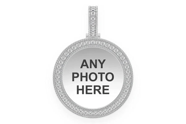 Erkals Jewellers 3 Row Miracle Set Pendant 18K Gold Diamond 2.10ctw