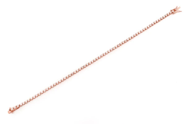 Erkals Jewellers 3pt Prong Set Diamond Tennis Bracelet 18K Gold 2.50ctw