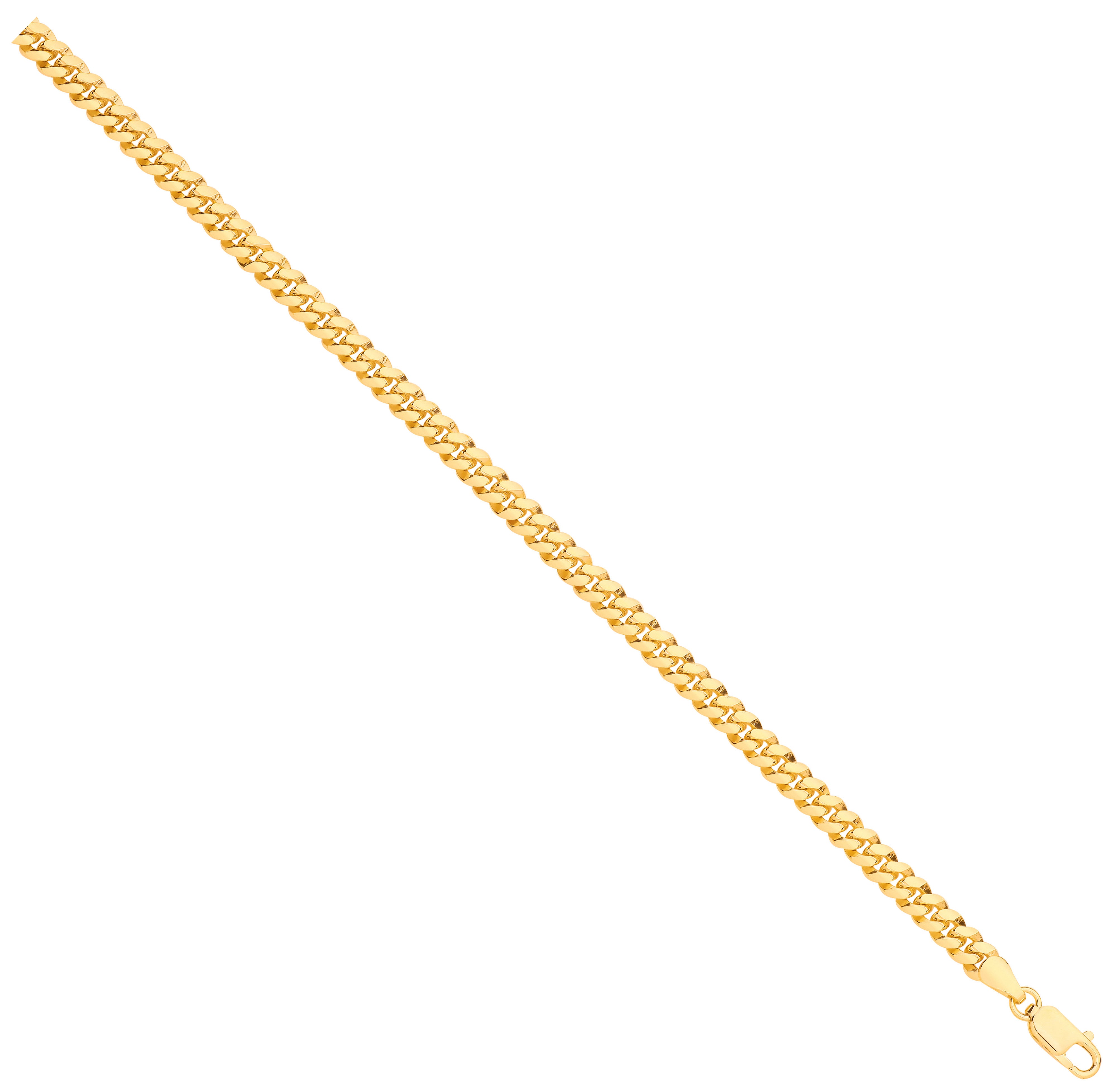 Gold Plated Silver 5.5mm Miami Cuban Chain