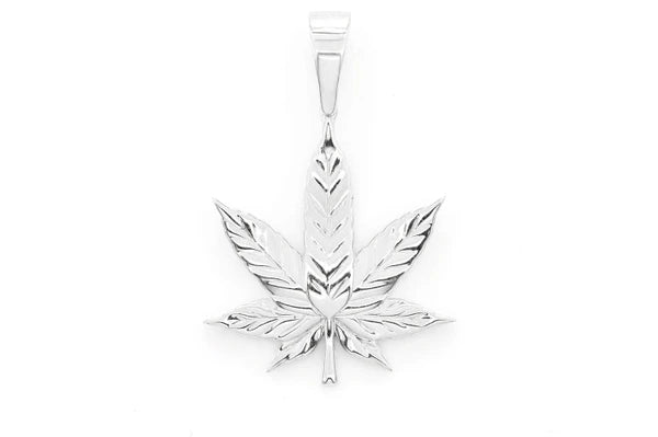 Erkals Jewellers Cannabis Leaf Pendant 18K Gold