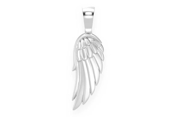 Erkals Jewellers Solid Angel Wing Pendant 18K Gold