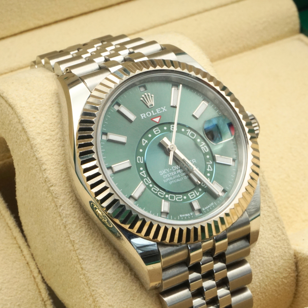 Rolex Sky-Dweller 336934 Mint Green Dial Jubilee 2024