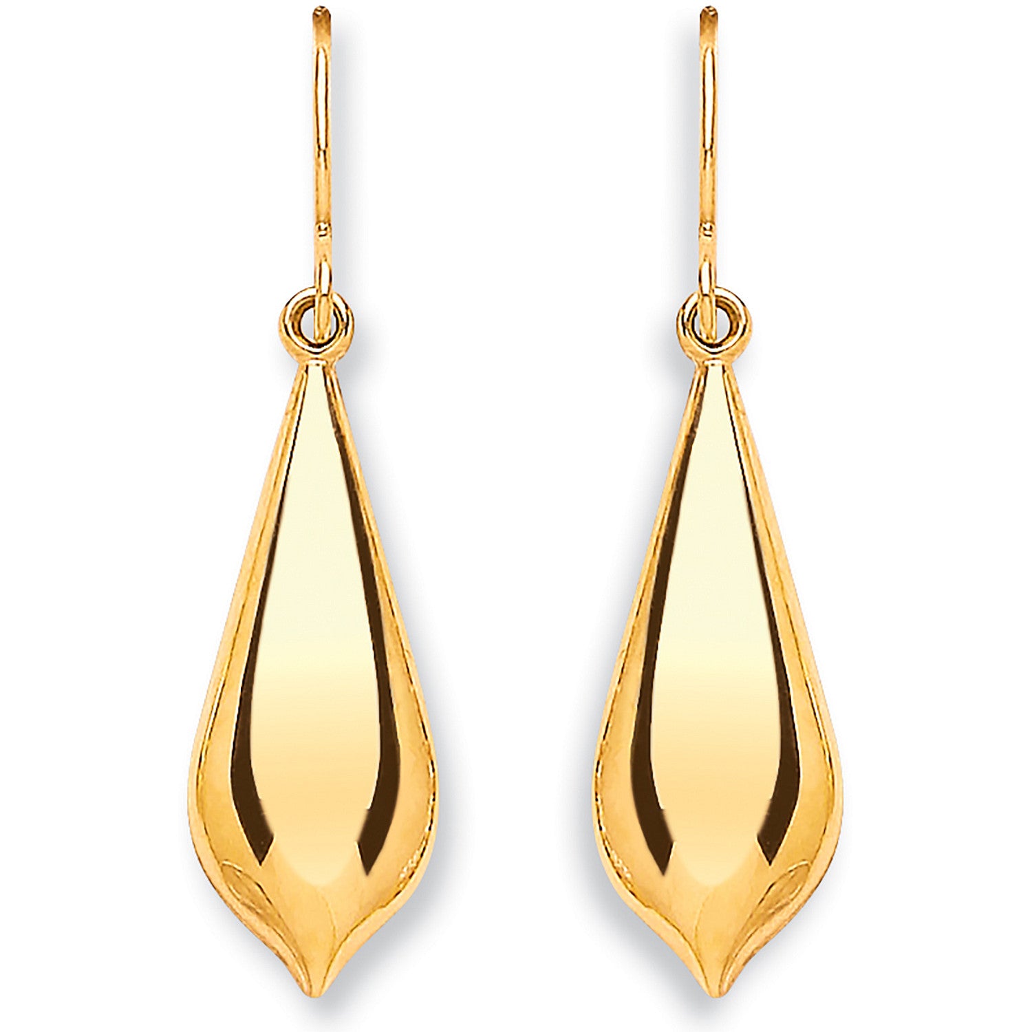 Y/G Pear Shape Drop  Earrings