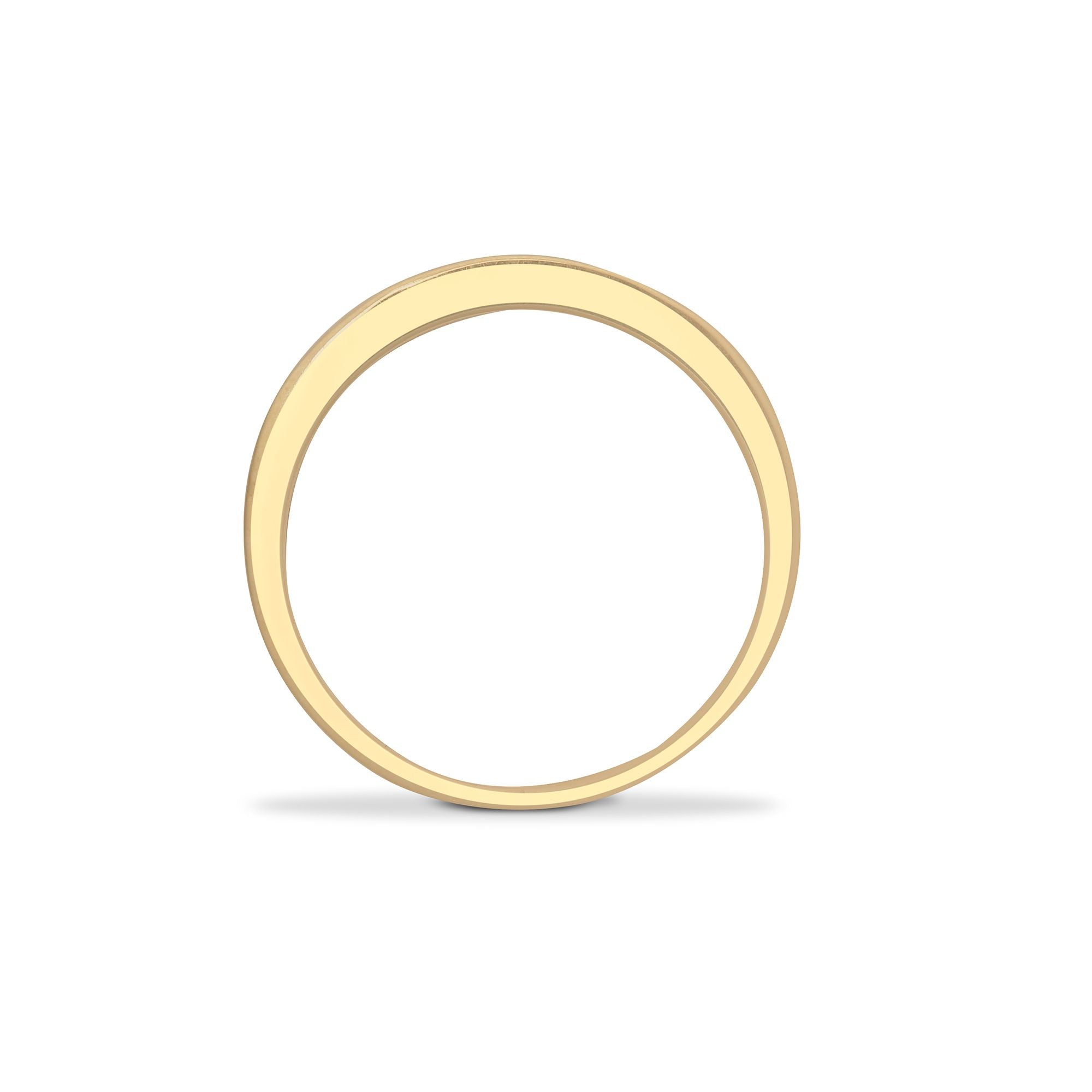 9R024 | 9ct Yellow Gold Natural Diamond Half Eternity Ring