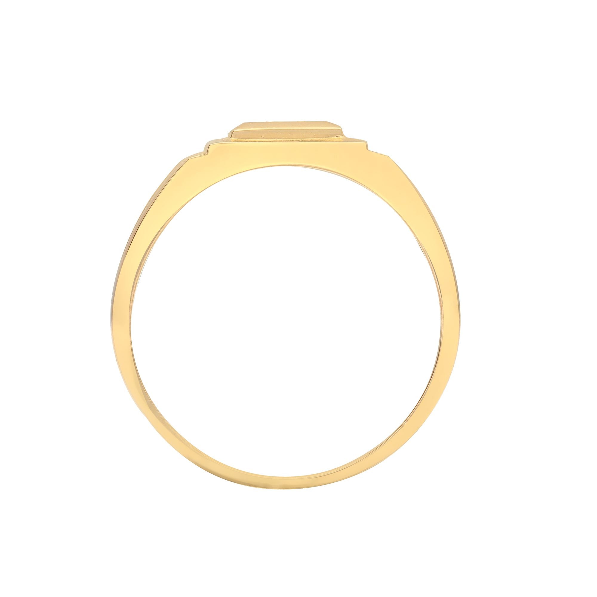 9R510 | 9ct Yellow Gold Gents Natural Diamond Ring