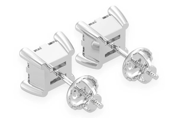 Erkals Jewellers Quad Stud Earrings 18K Gold 0.75ctw