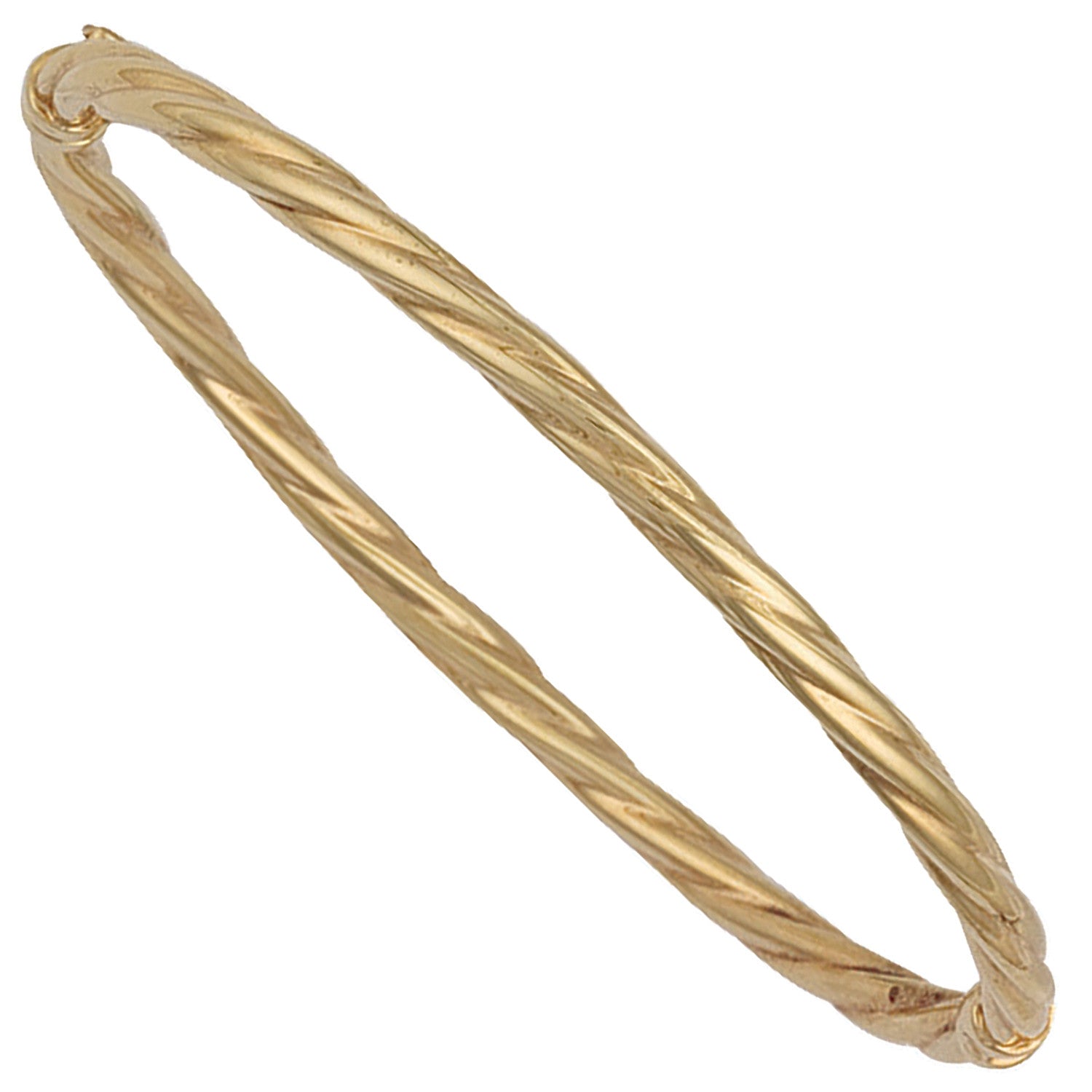 Y/G Twisted Hollow Bangle