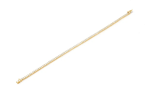 Erkals Jewellers 2pt Prong Set Diamond Tennis Bracelet 18K Gold 2.00ctw