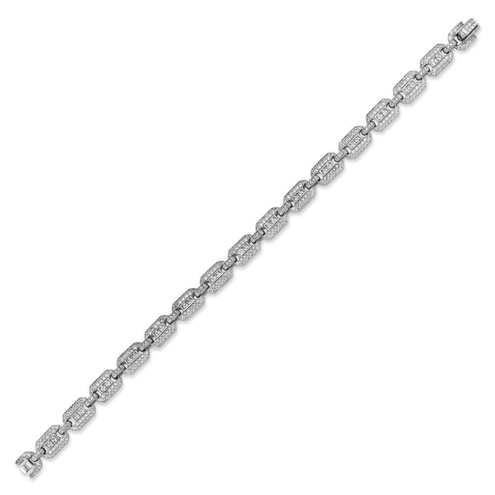 ABB185 | 925 Silver CZ Set Bracelet