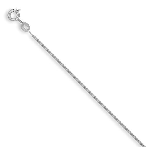 ACN003A-22 | 925 Sterling Silver Pendant Curb Necklace
