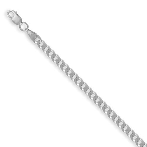 ACN006A-G | 925 Sterling Silver Curb Chain Bracelet