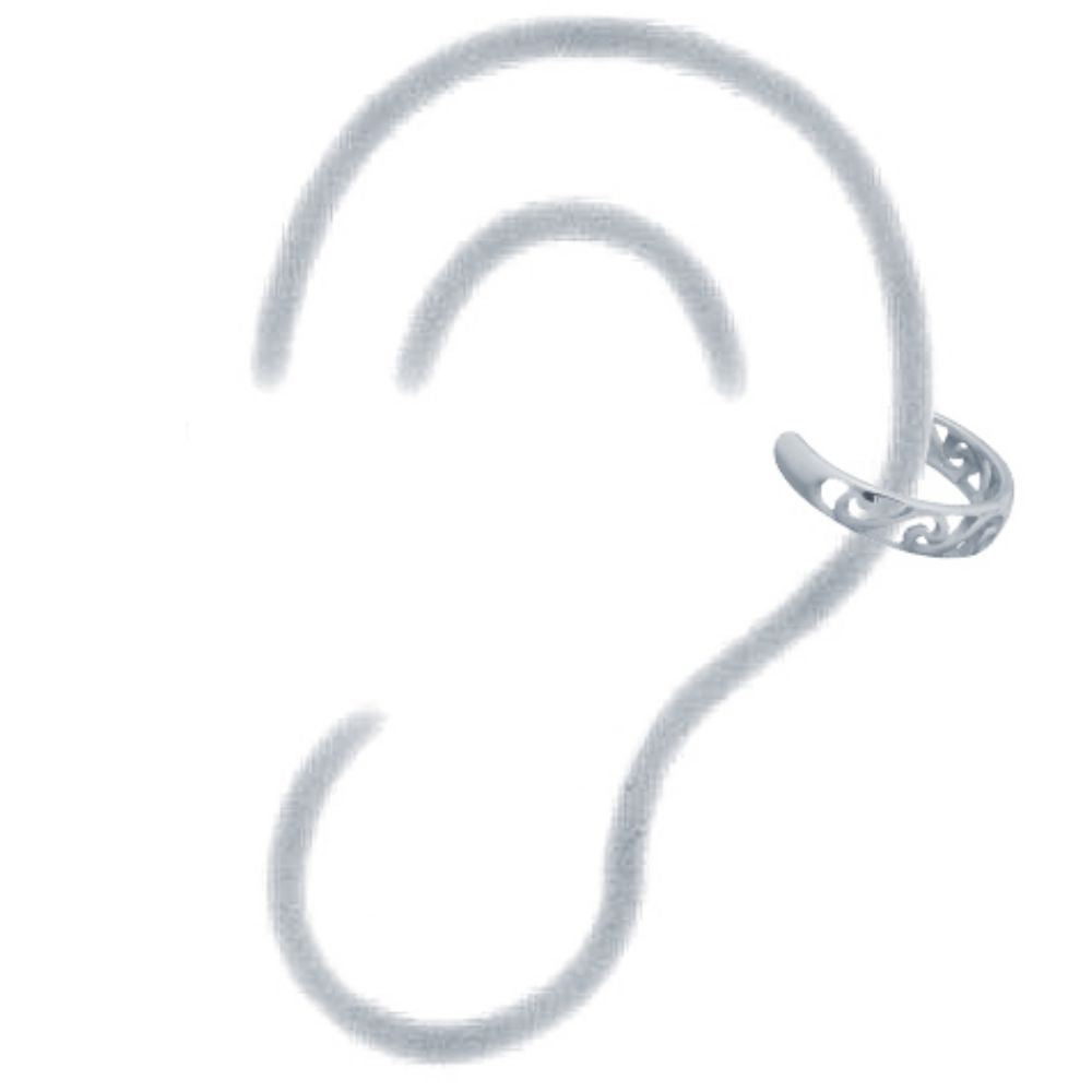 925 Silver Ear Cuff