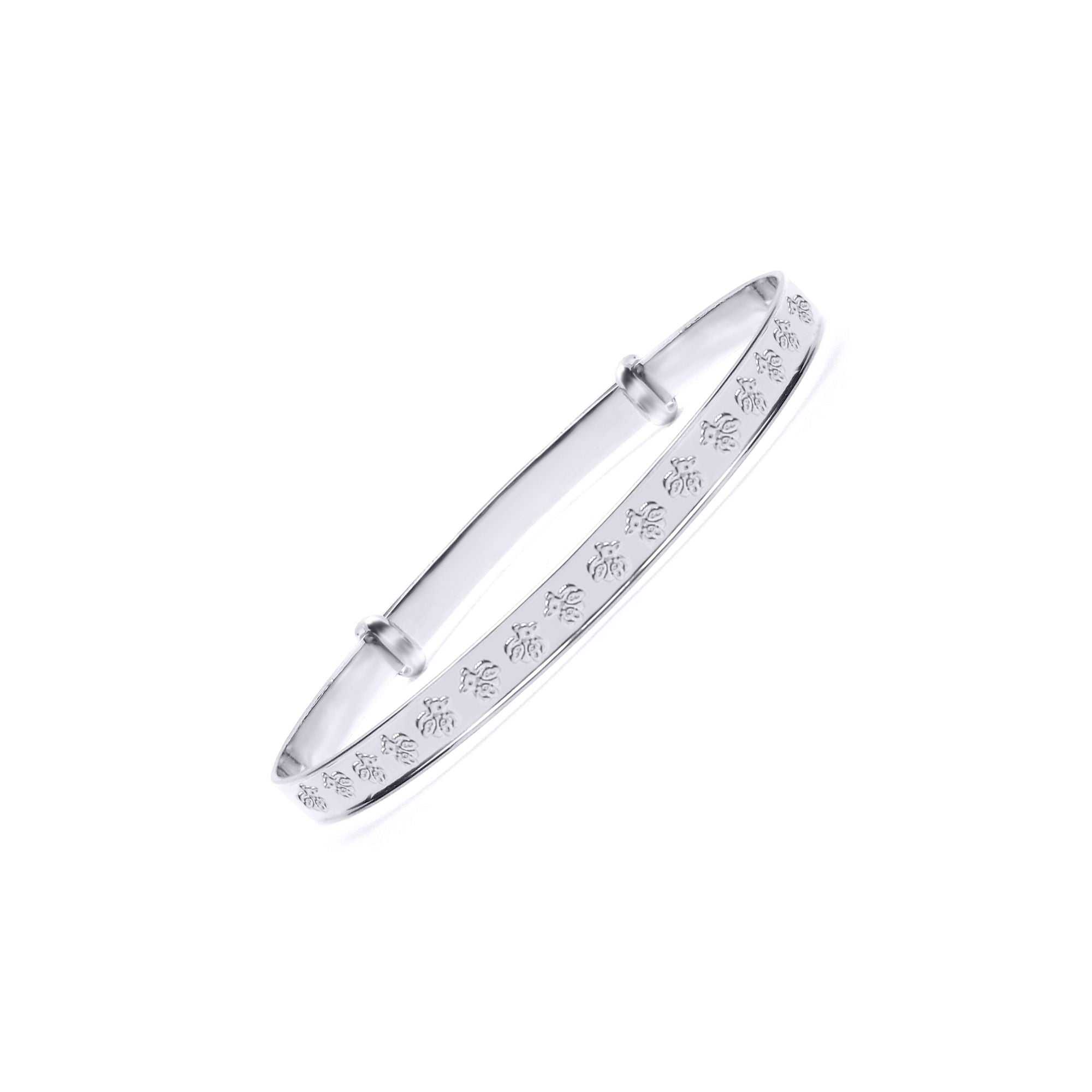 AKB034 | 925 Sterling Silver Childrens / baby Expanding Bangle