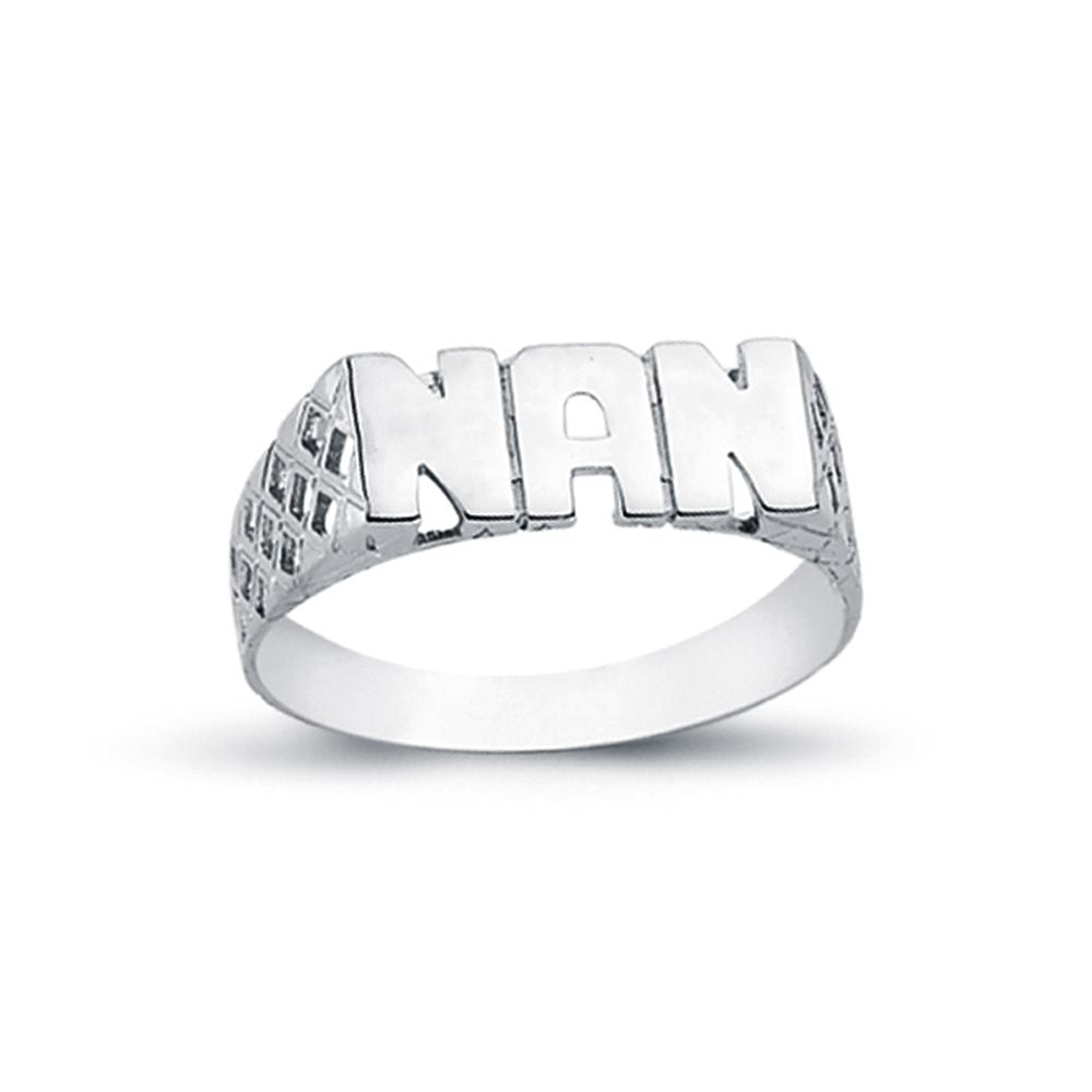 ARN102 | 925 Silver Nan Ring Filligree Shoulders