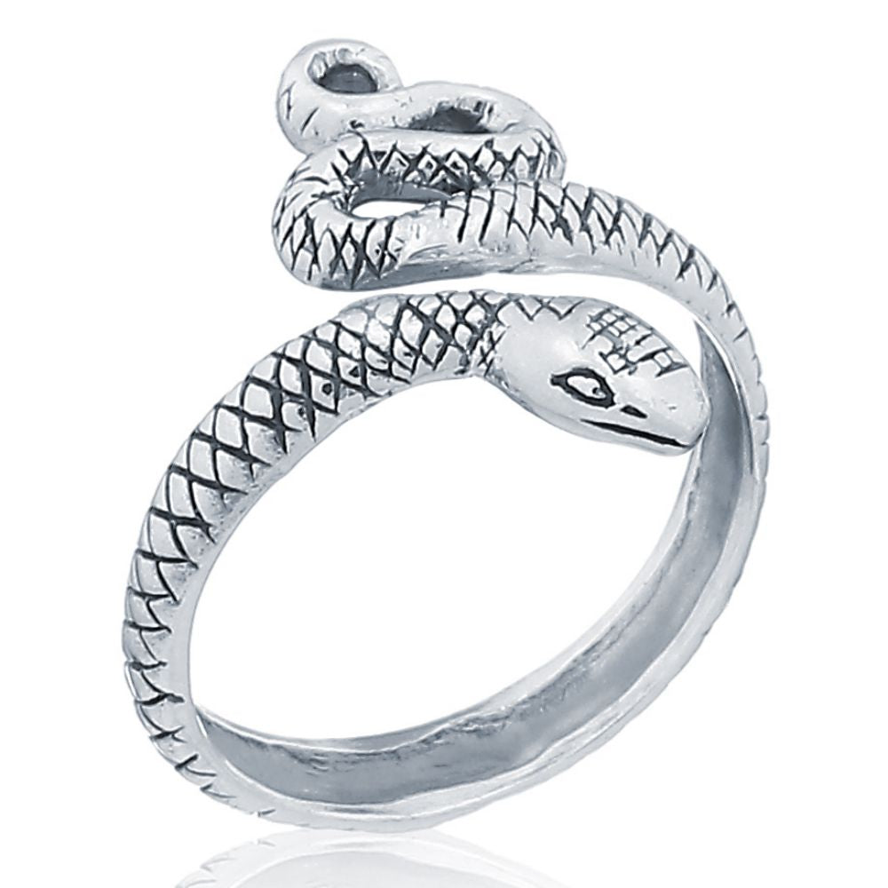 925 Silver Snake Toe Ring