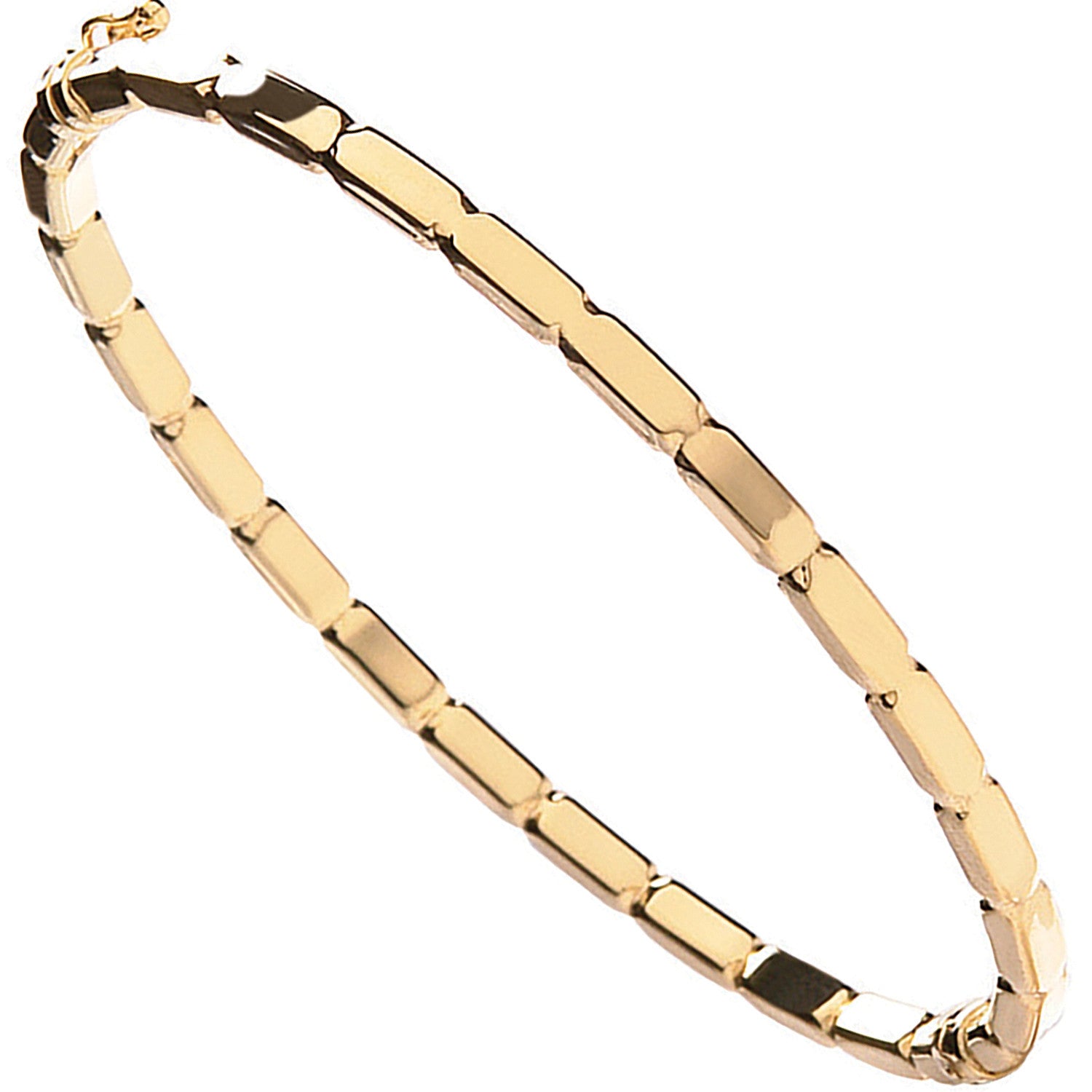 Yellow Gold Fancy Bangle - 9ct Gold