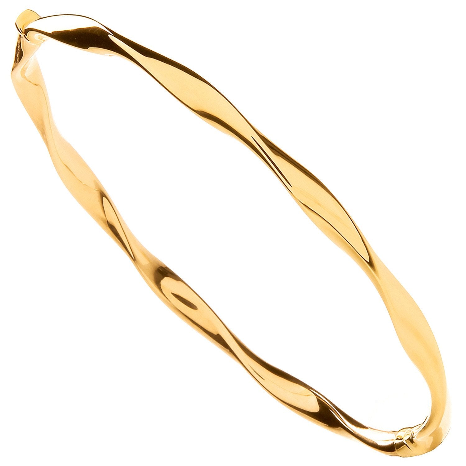 Y/G Hollow Twist Ladies Bangle