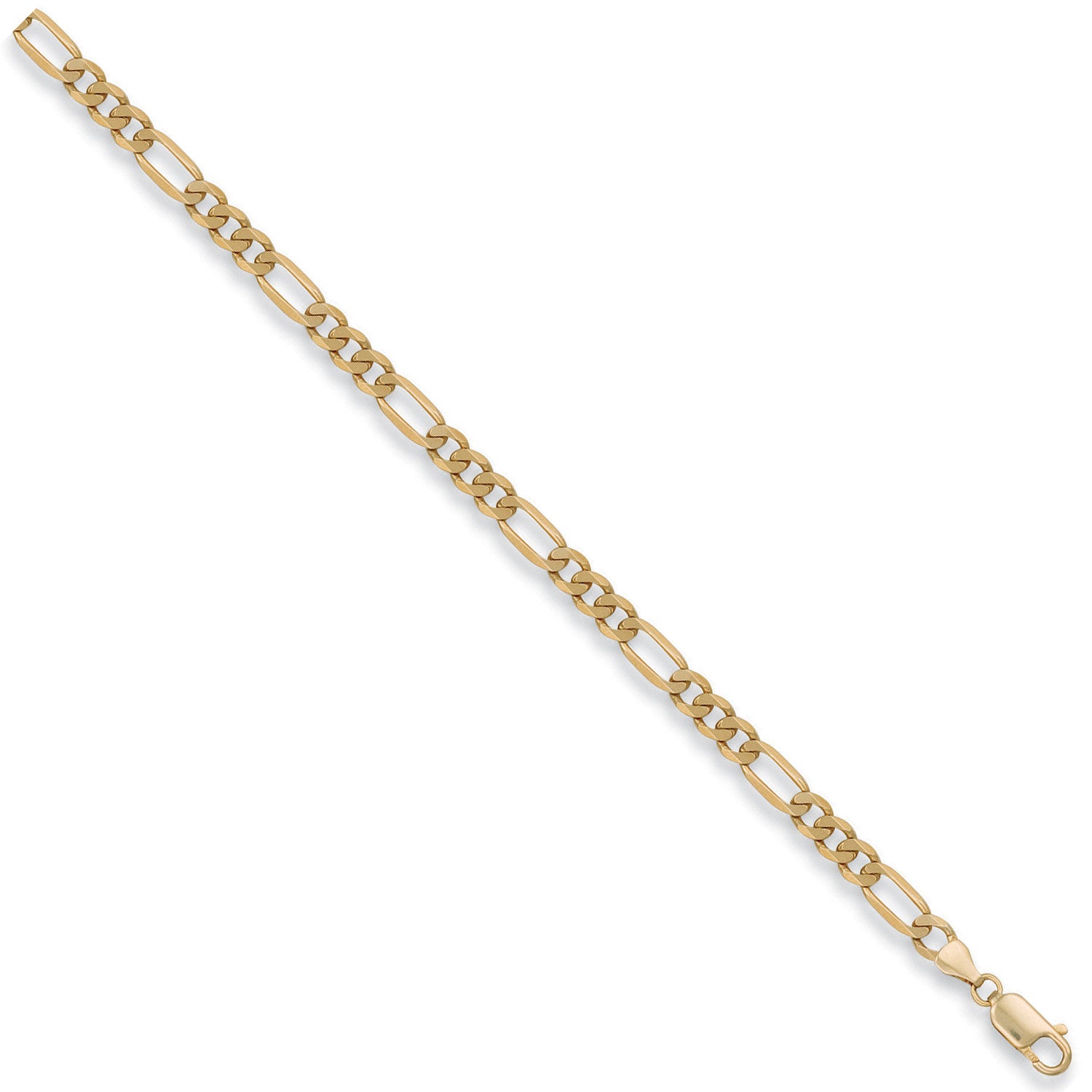 Yellow Gold 5.5mm Figaro Chain - 9ct Gold