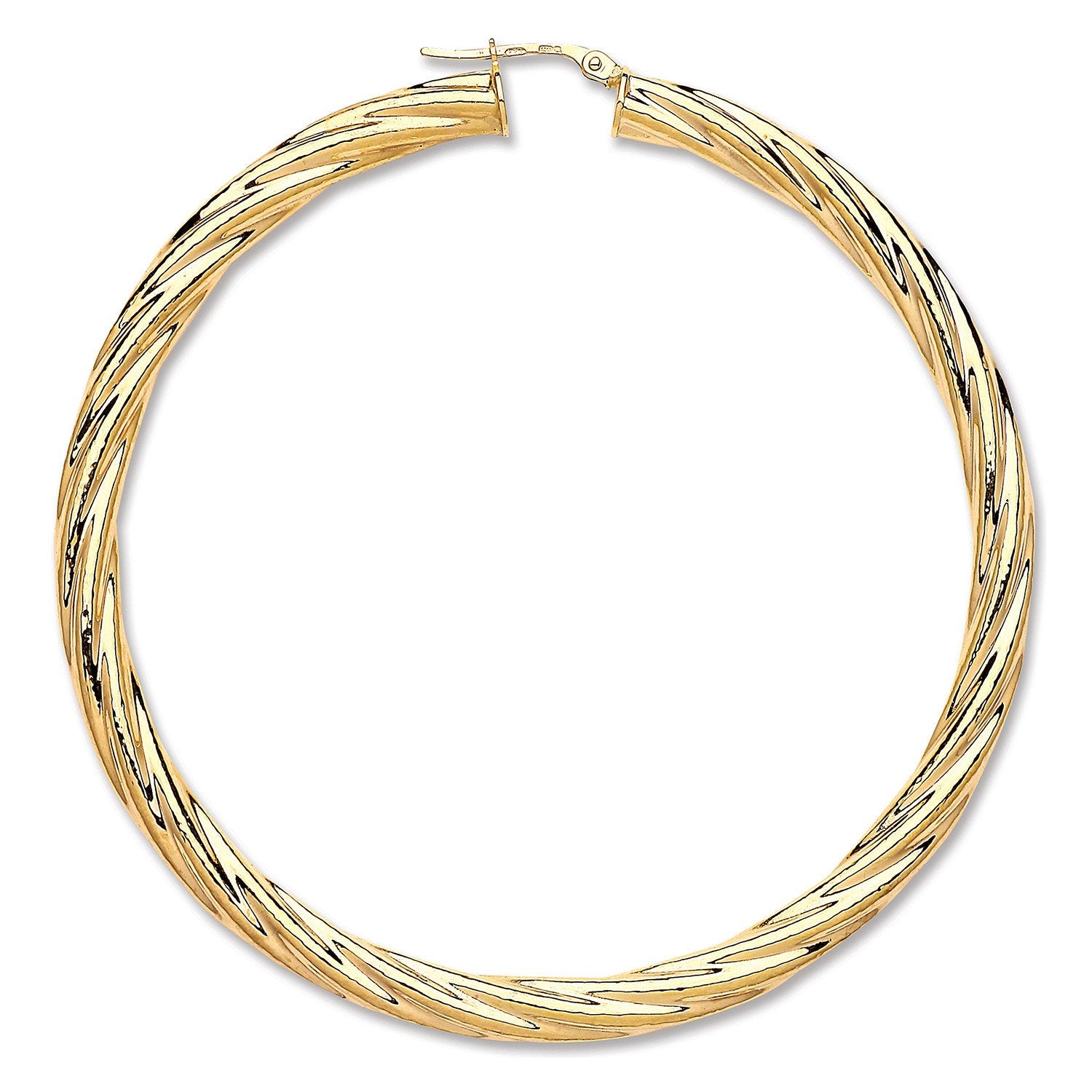 Y/G Large 69mm Twist Hoop