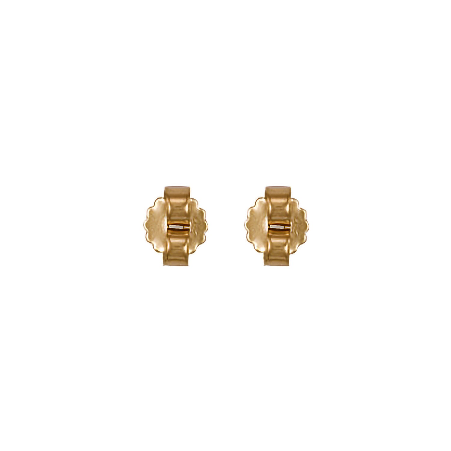 Yellow Gold Small Butterflies (Pack of 6 pairs)
