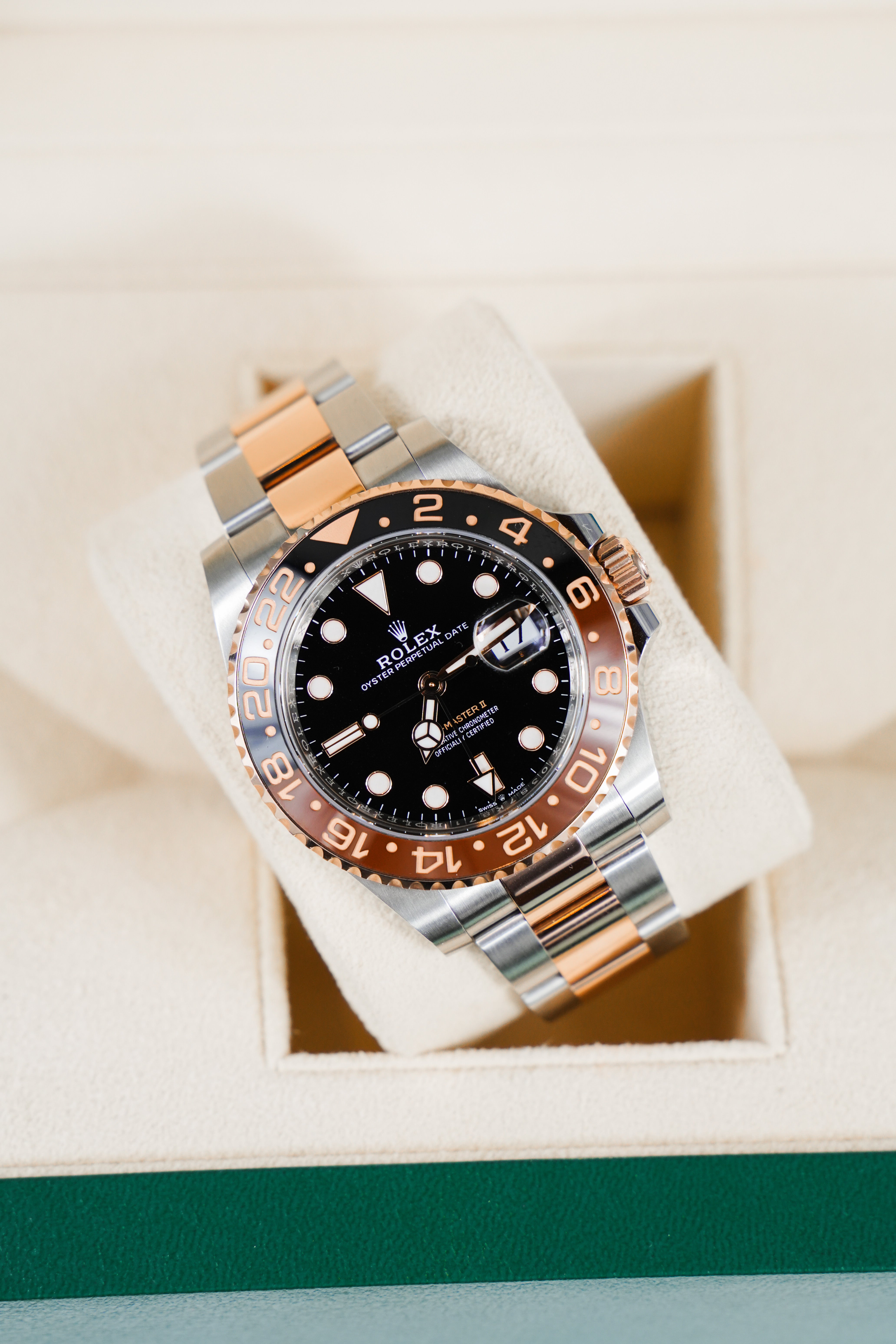 Rolex GMT-Master II 126711CHNR Rootbeer Black Dial 2023