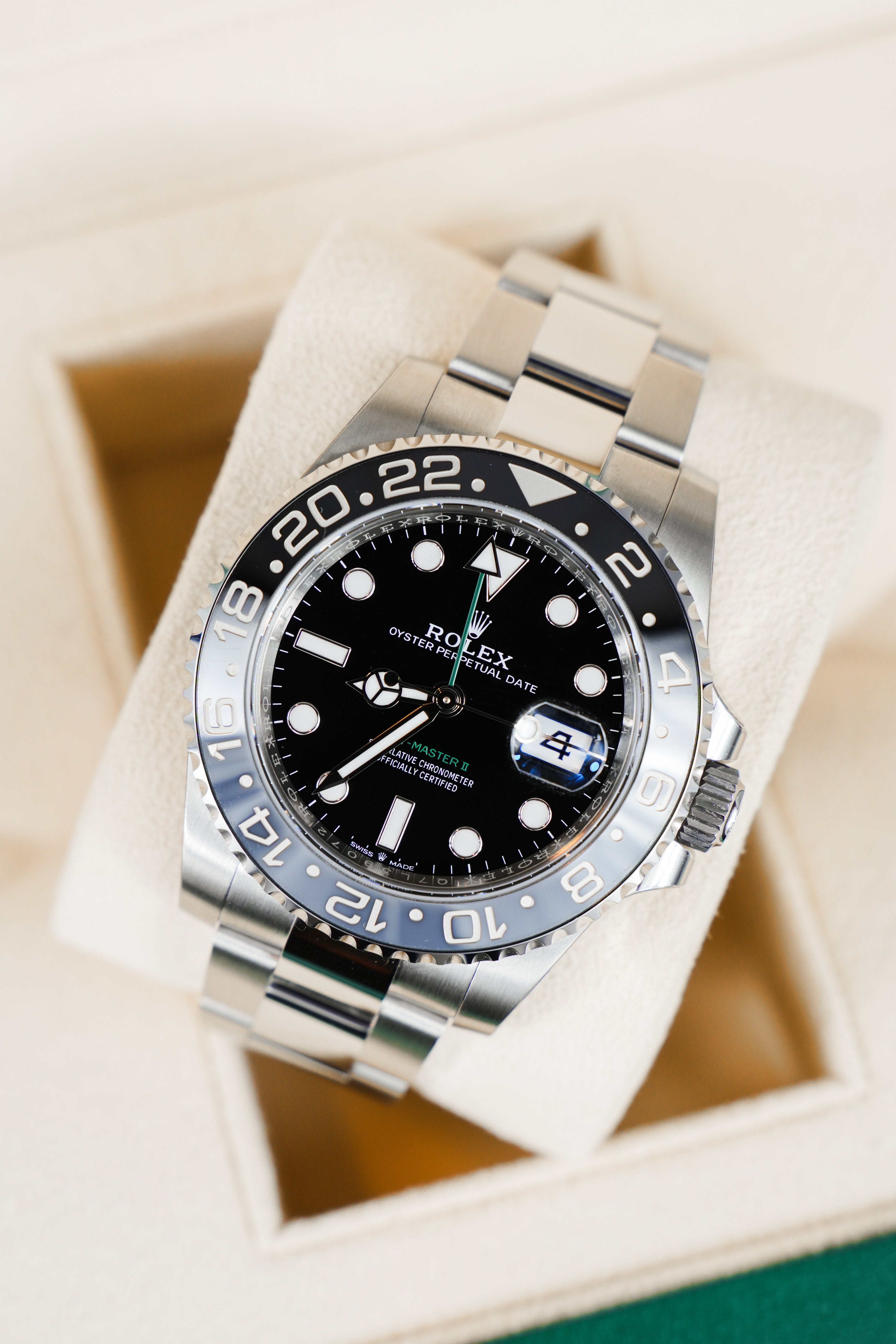 Rolex GMT-Master II 126710GRNR Bruce Wayne Black Dial 2024