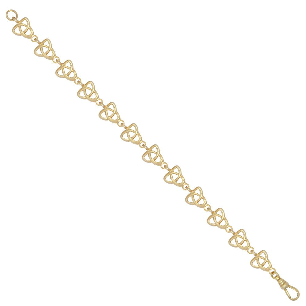 JBB395-7.5 | 9ct Yellow Gold Celtic Knot Bracelet