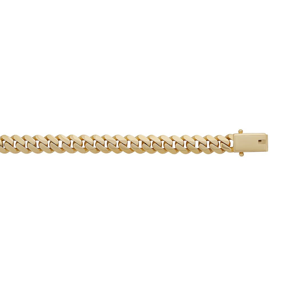 JBB455-8.5 | JN Jewellery 9ct Yellow Gold Cuban 10mm Gauge Chain