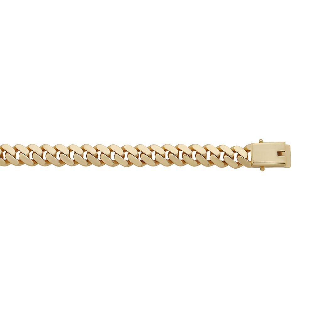 JBB456-8.5 | JN Jewellery 9ct Yellow Gold Cuban 12mm Gauge Chain