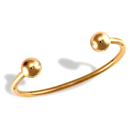 JBG091 | 9ct Yellow Gold Torque Bangle