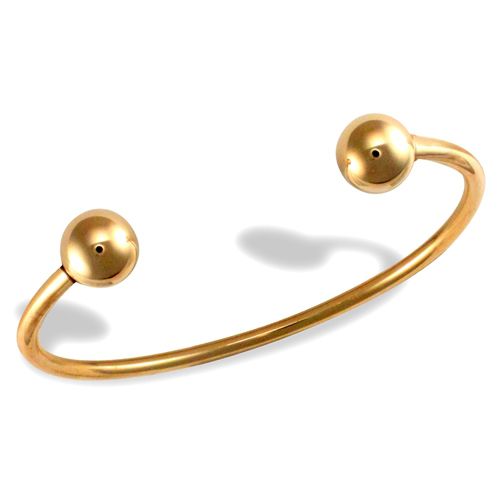 JBG102 | 9ct Yellow Gold Torque Bangle