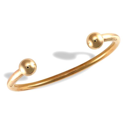 JBG106 | 9ct Yellow Gold Torque Bangle