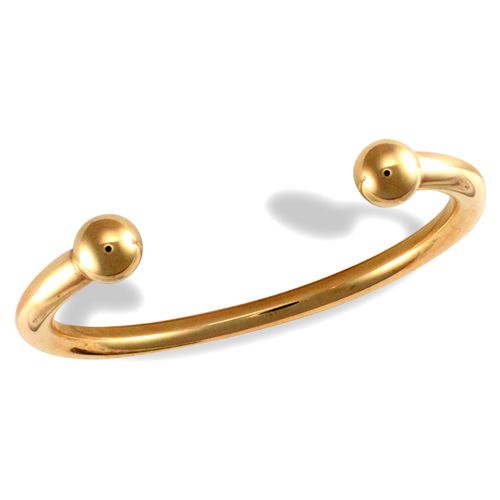 JBG107 | 9ct Yellow Gold Torque Bangle