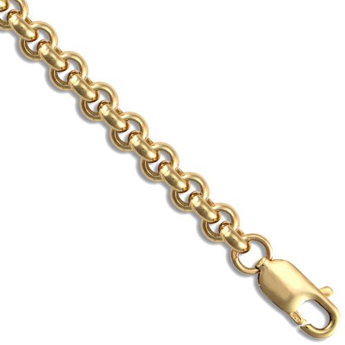 JCN001J-26 | 9ct Yellow Gold Round Belcher 5.8mm Gauge Chain