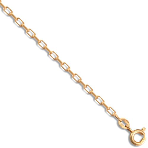 JCN003B-16 | 9ct Yellow Gold Italian Diamond Cut Belcher 2.3mm Gauge Pendant Chain