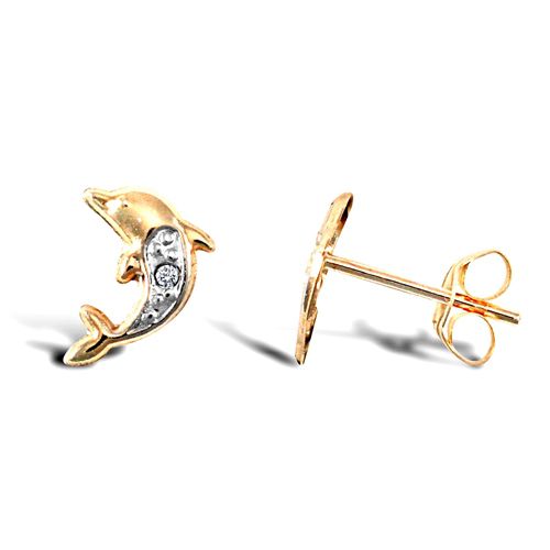 JES283 | 9ct Yellow Gold Stud Earrings