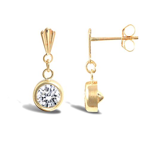 JES288 | 9ct Yellow Gold Stud Earrings