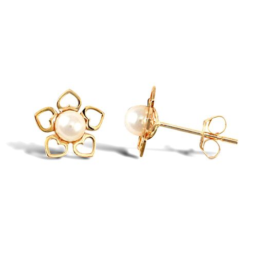 9ct Yellow Gold Stud Earrings
